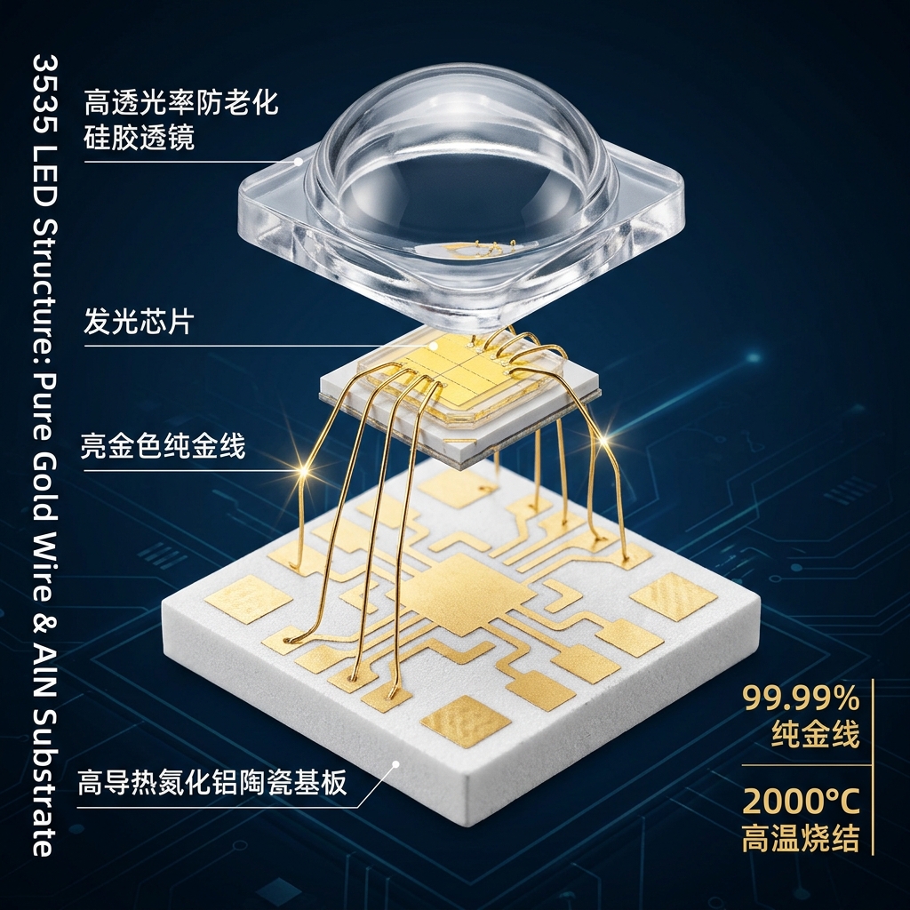 2026 LED大棚照明：高导热陶瓷基板如何延长灯泡寿命？