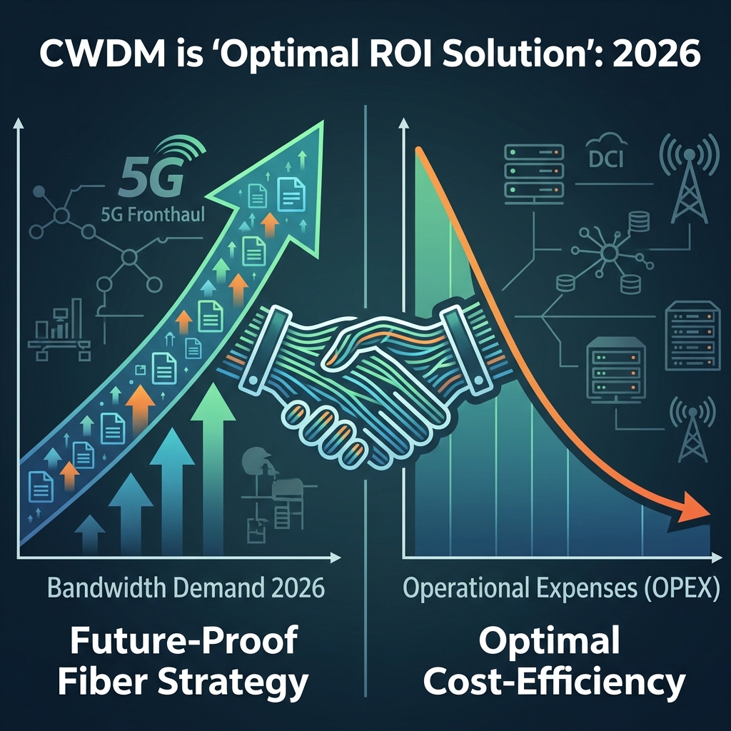 什么是cwdm彩光传输？2026年企业级光纤扩容与降本指南