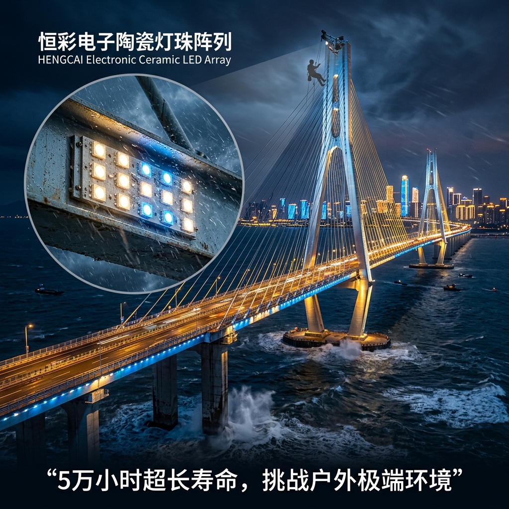 亮化工程陶瓷灯珠怎么选？揭秘户外长寿命、高亮度与耐候秘诀