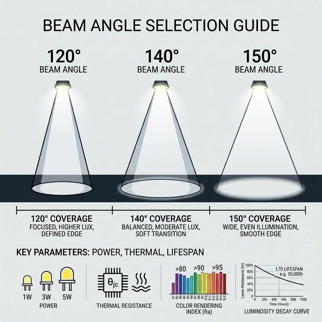 广角度陶瓷灯珠怎么选？优势、应用与参数一次看懂