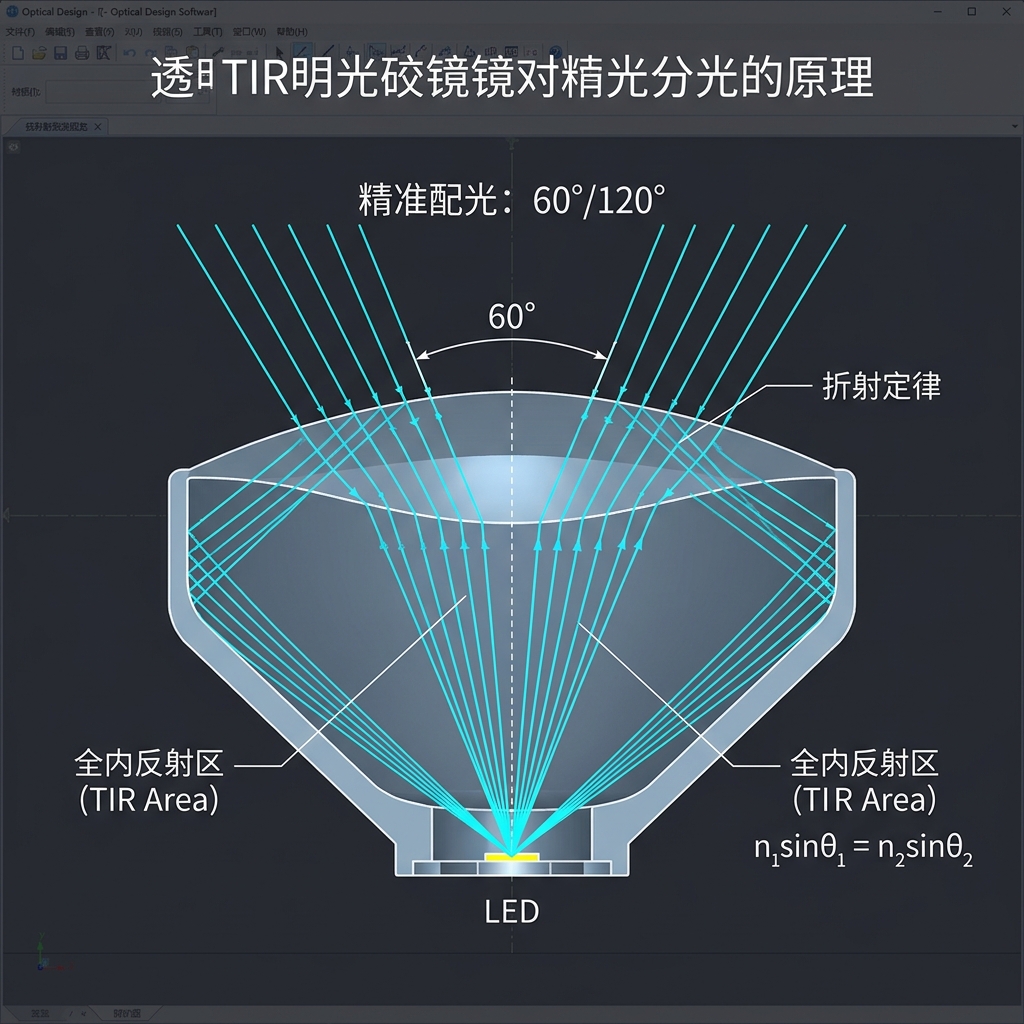光的三大原理深度解析：从基础物理到LED光学设计的应用指南
