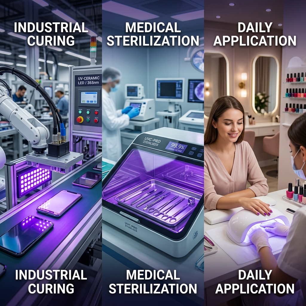 2026年紫光陶瓷灯珠：长寿命、强散热，工业医疗美甲领域的最佳选择与应用