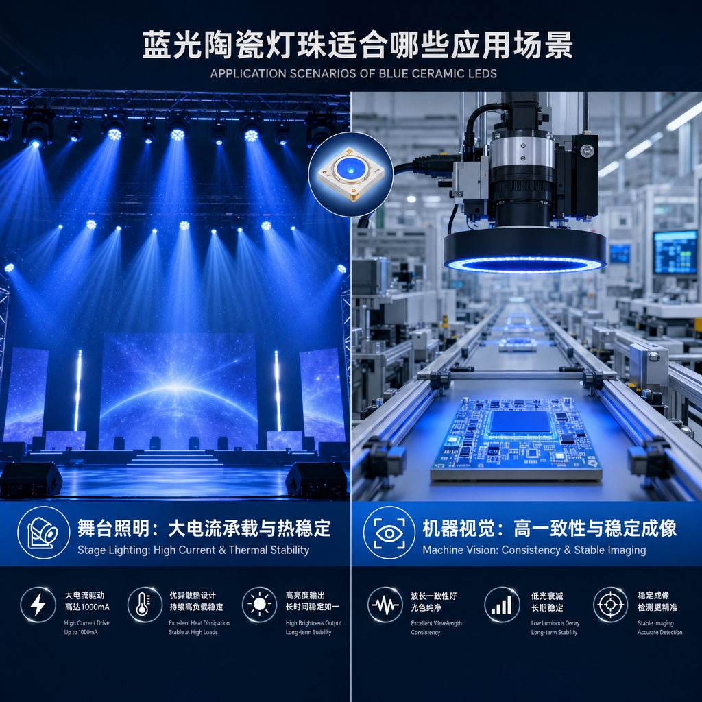 蓝光陶瓷灯珠是什么？优势、应用与选型一次看懂