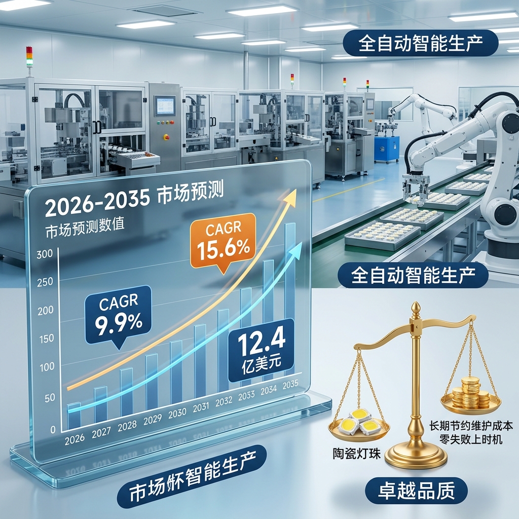 定制陶瓷灯珠为何是未来照明首选？散热、寿命、应用深度解析
