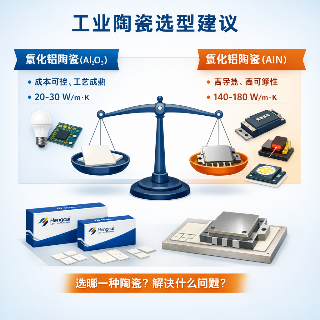 工业陶瓷属于什么材料？看懂分类、性能与LED应用