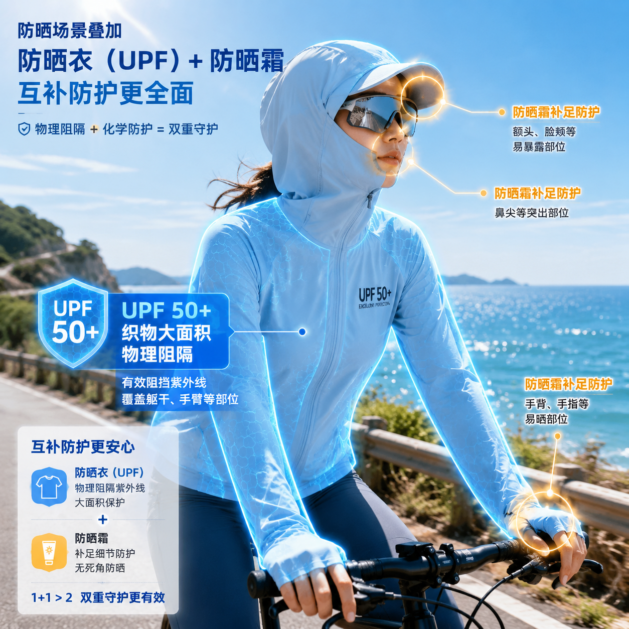 防晒UV和UPF的区别：看懂数值，才知道怎么真正防晒