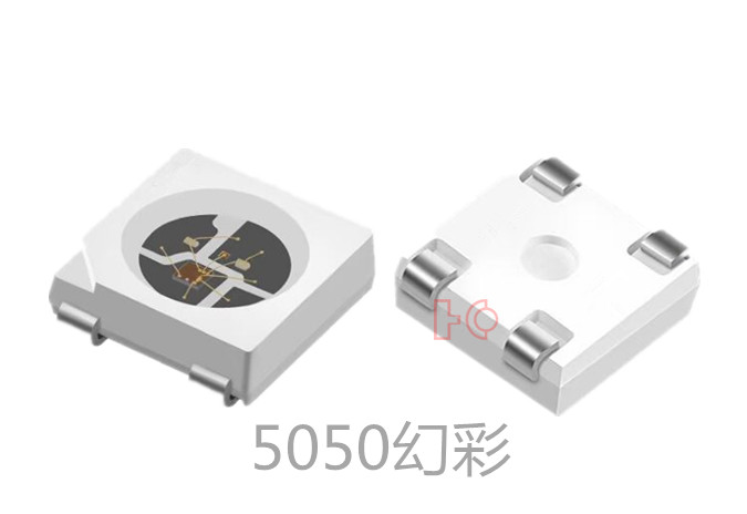 RGB四脚幻彩灯珠 四个引脚分别是什么
