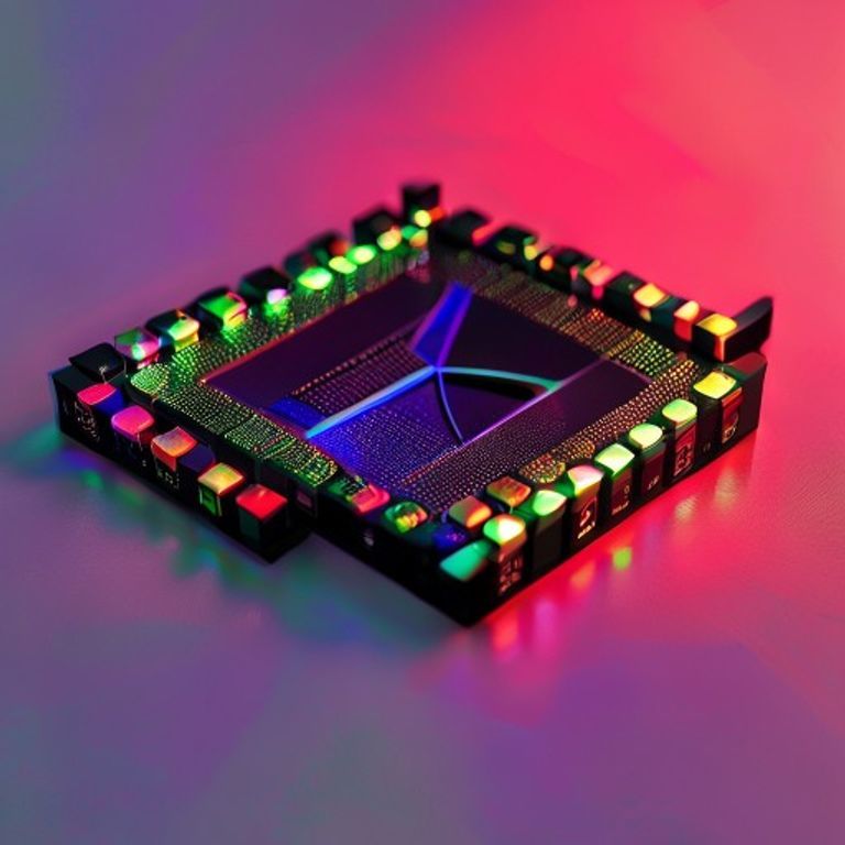 5050 RGB LED灯珠产品展示，红绿蓝三色芯片贴片封装