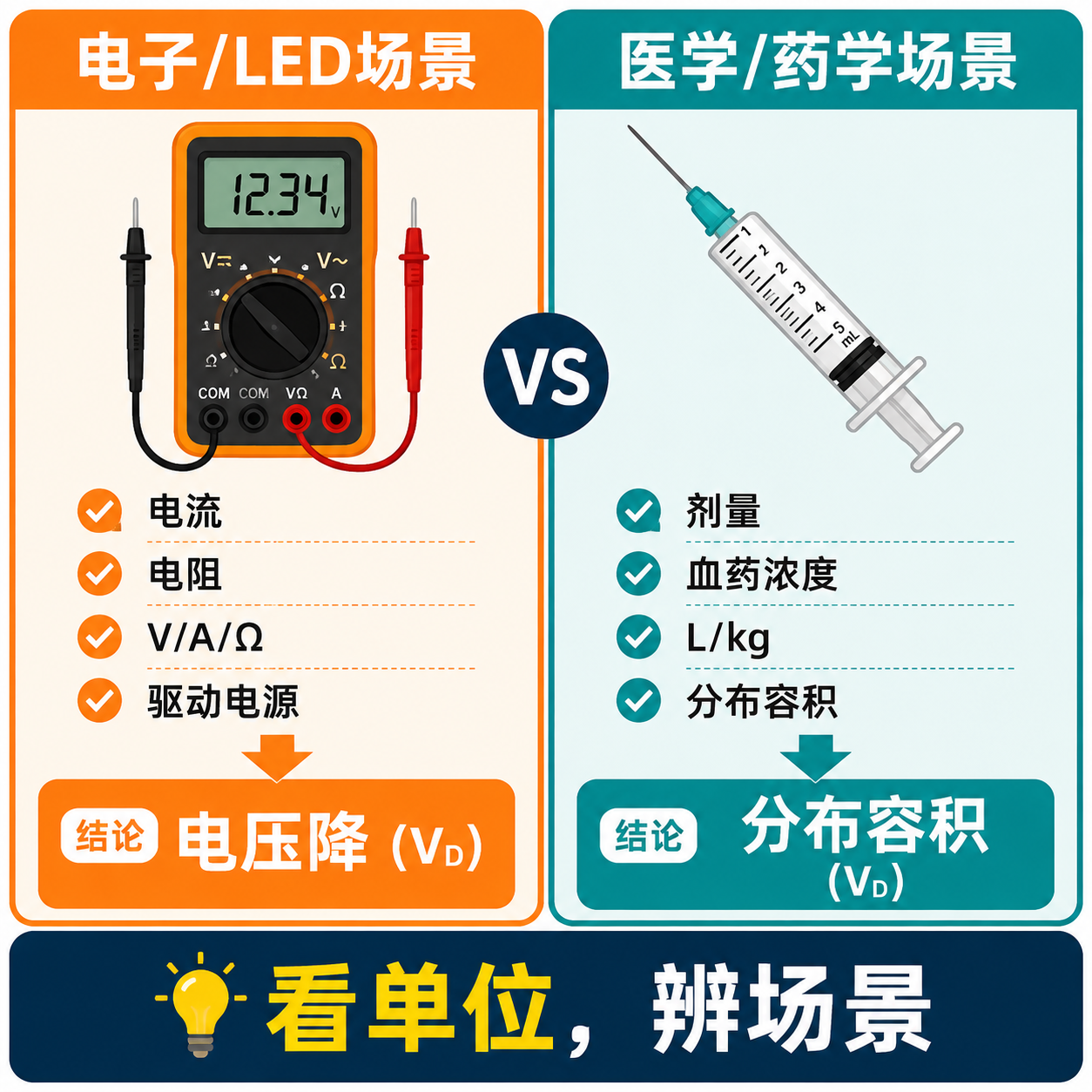 VD什么意思？一篇看懂电子、医学和LED里的常见含义