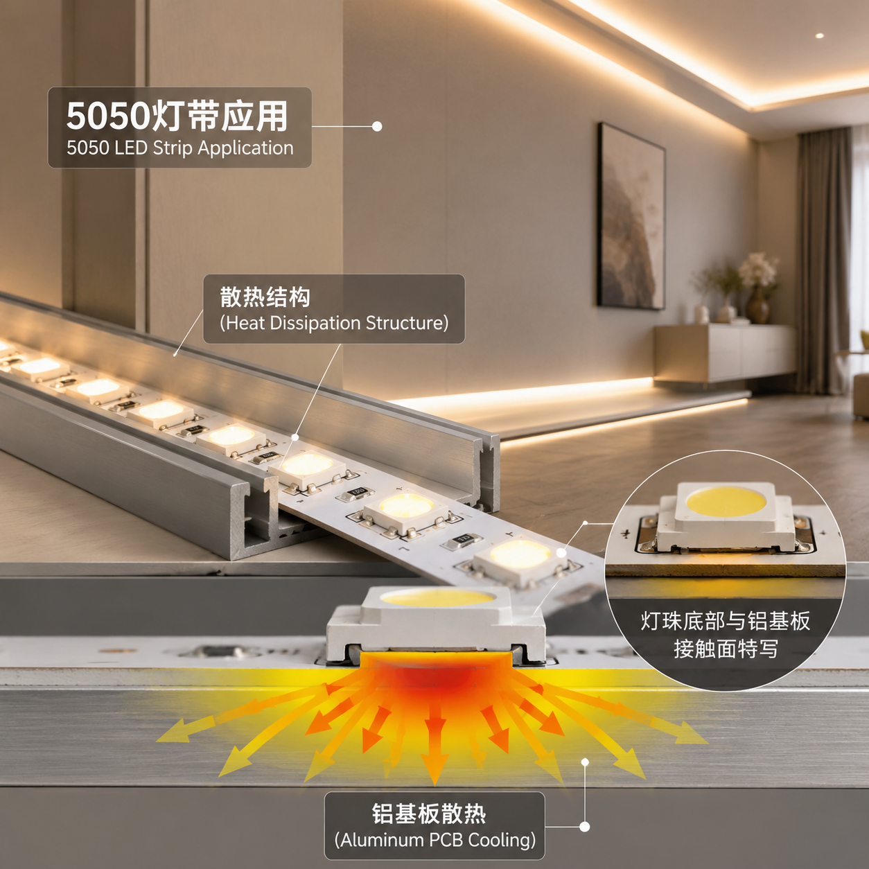 5050led灯珠型号详解：参数、分类与选型