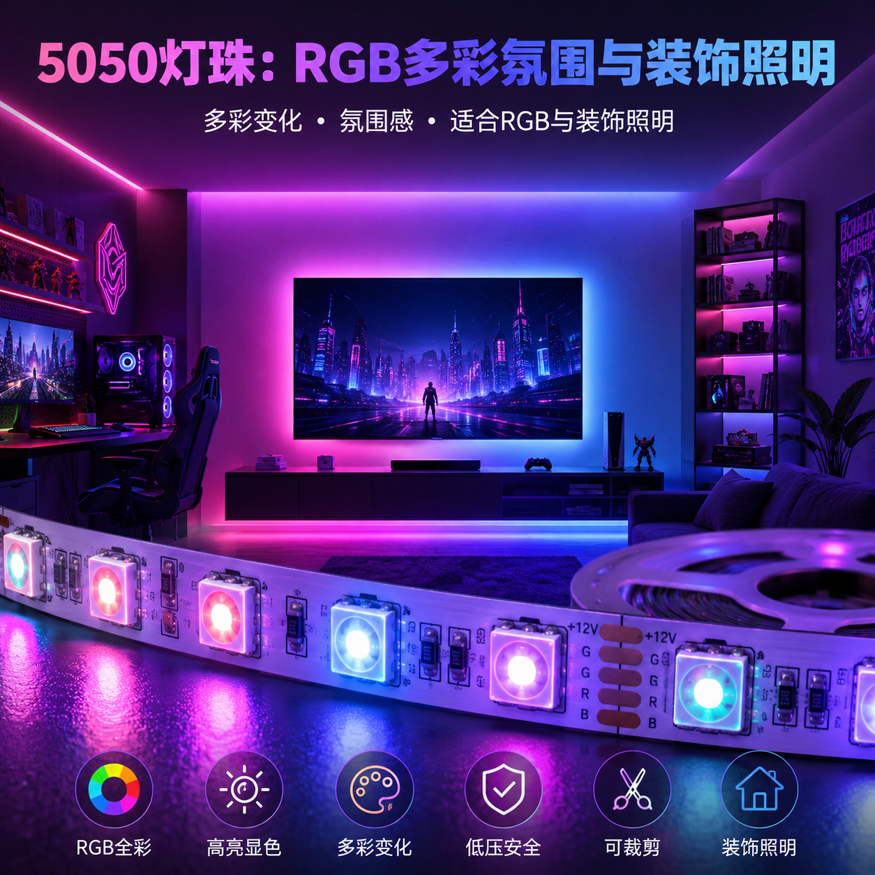 5050 7030灯珠怎么选？区别、应用与采购要点