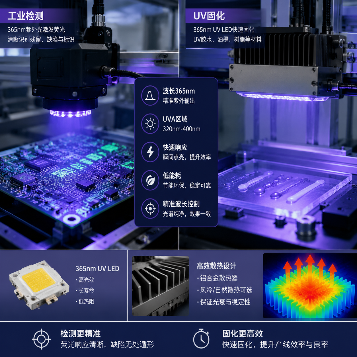 紫外灯365nm(365nm紫外灯应用与选型指南)