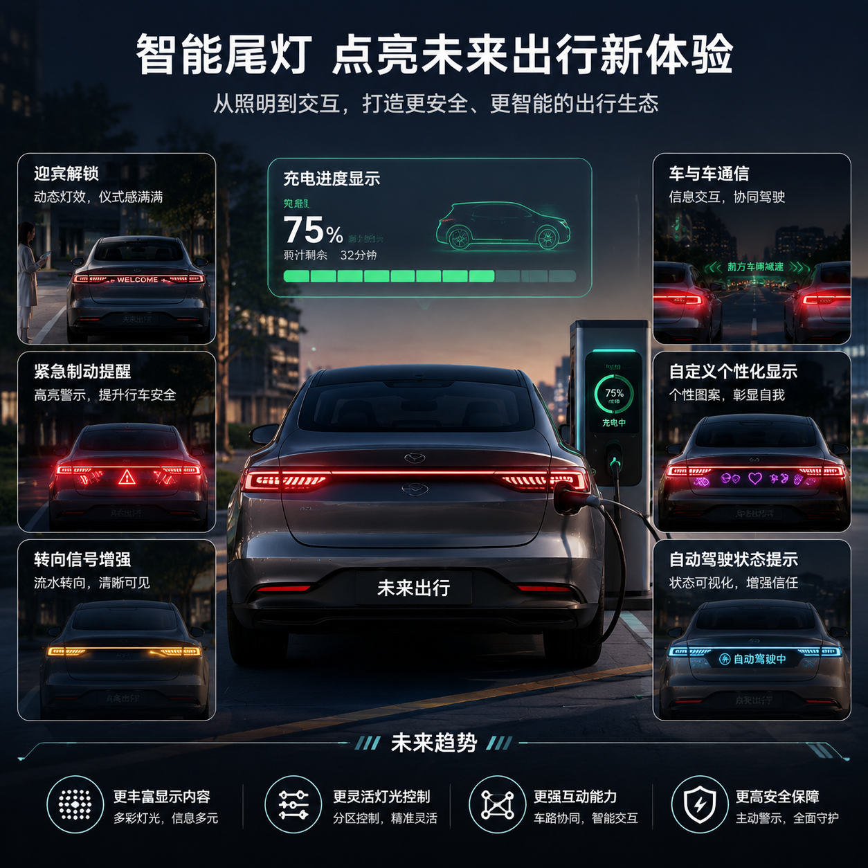 ISD智能交互尾灯独立灯珠(智能尾灯显示技术解析)