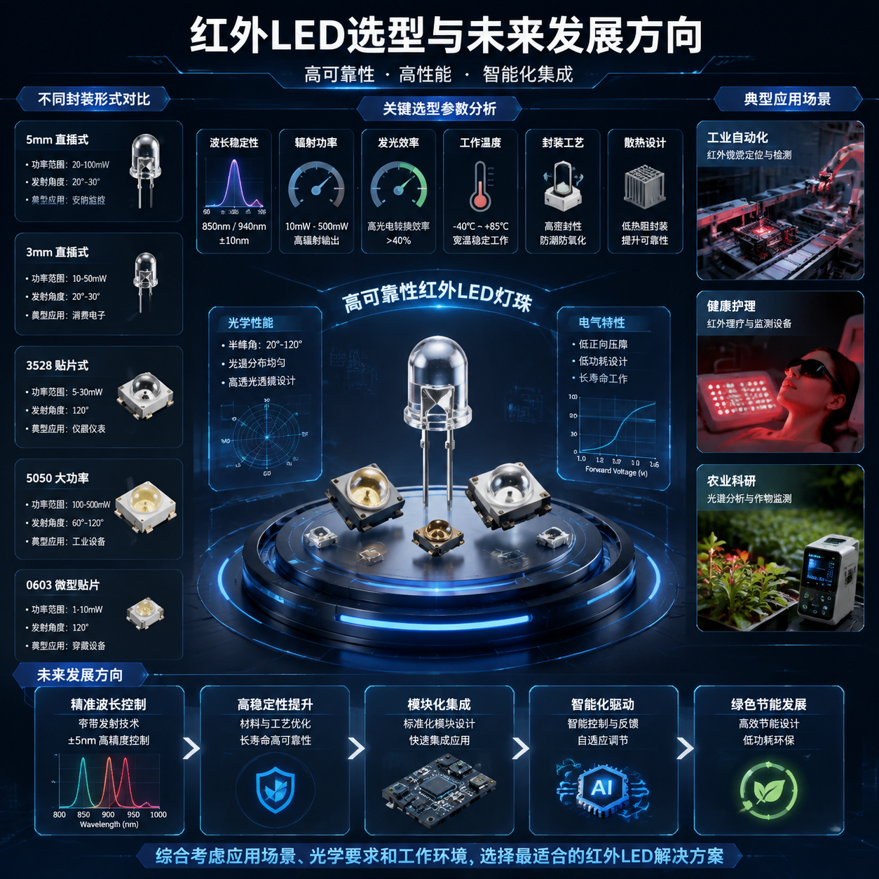 红外线灯LED(近红外光源应用解析)