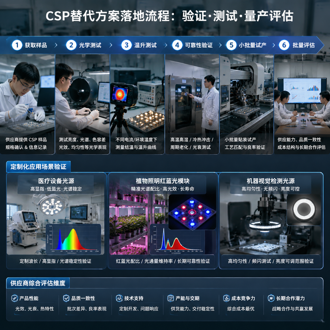 中之光电CSP封装灯珠替代(CSP封装方案选择指南)