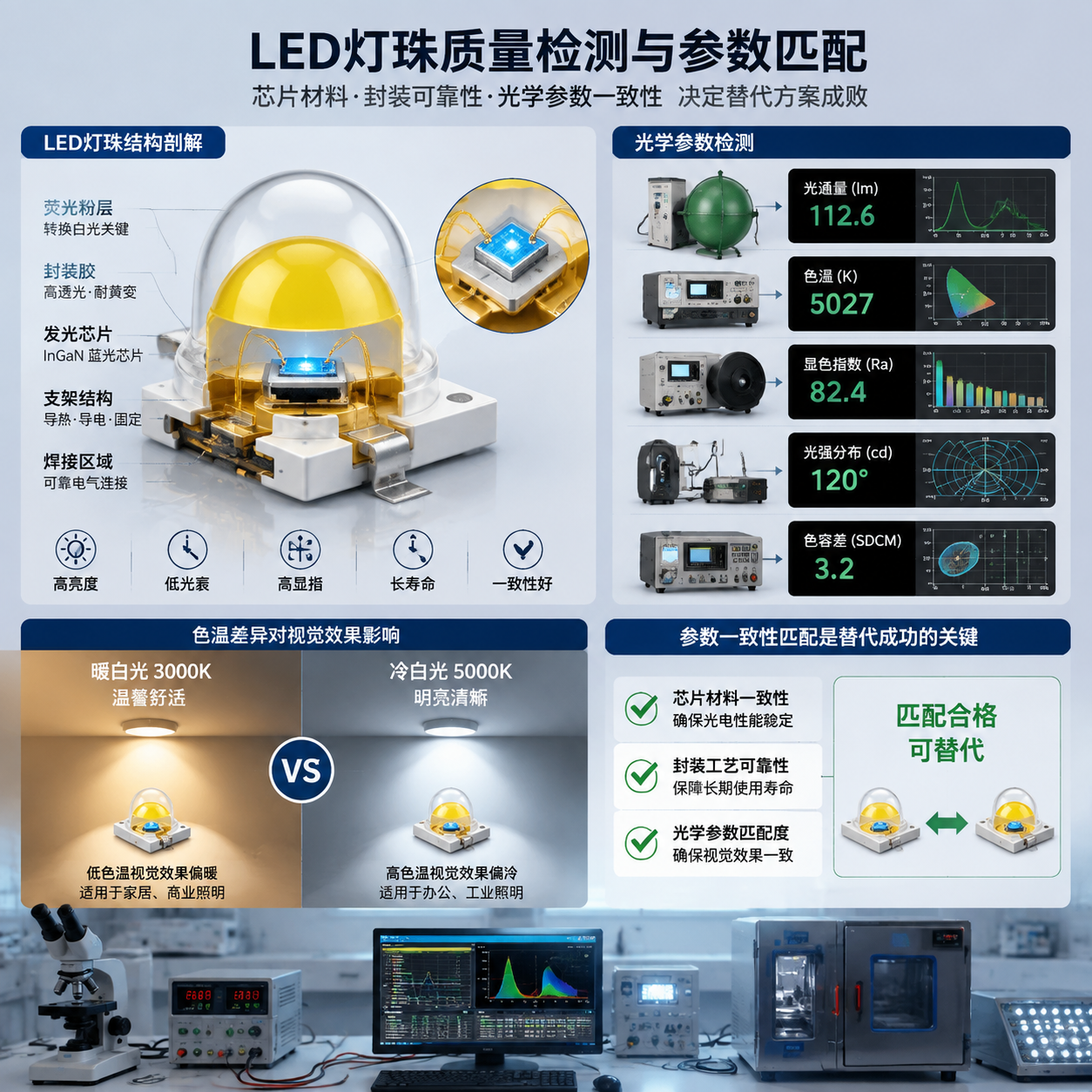 中之科技倒闭 找替代灯珠(LED灯珠替代方案选择指南)