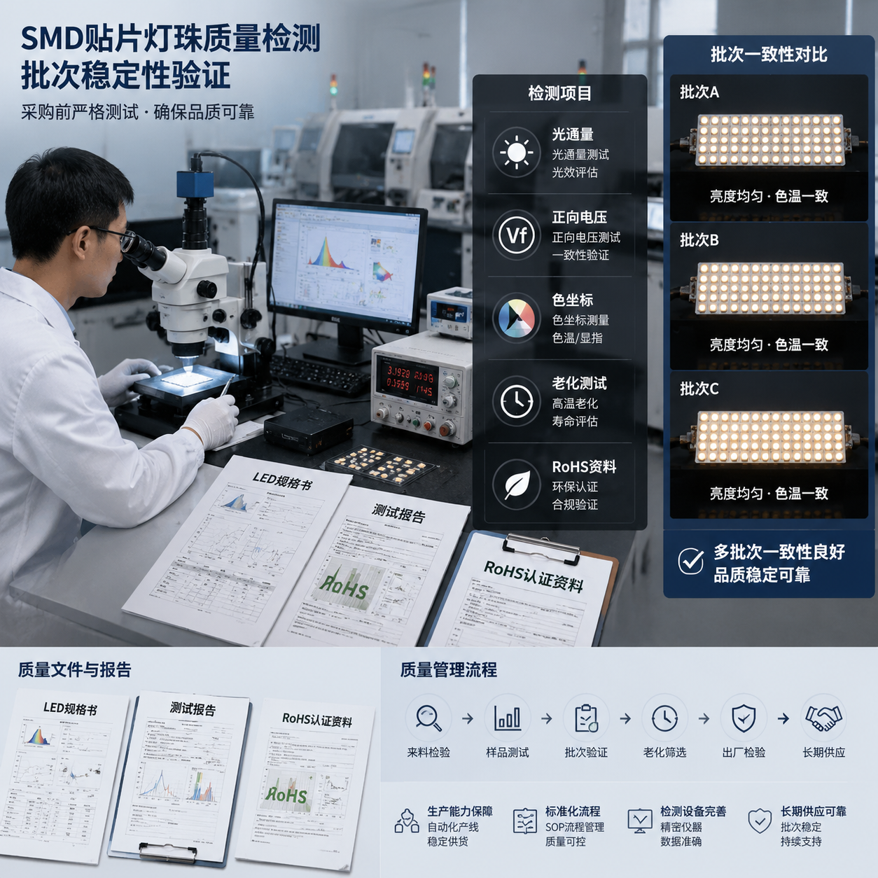 原中之科技SMD贴片灯珠现货(SMD贴片灯珠选型与供应指南)