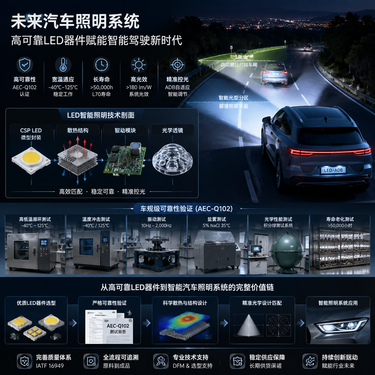 车规级 LED 灯珠(汽车照明选型指南)