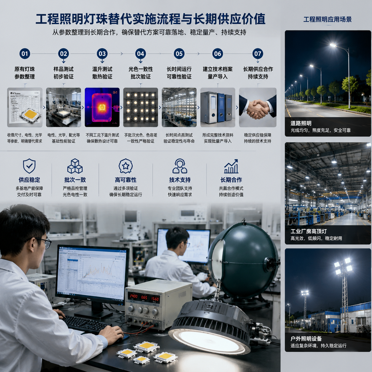 2026年8月25日今日消息：中之科技倒闭 工程照明灯珠替代(供应链调整与选型指南)