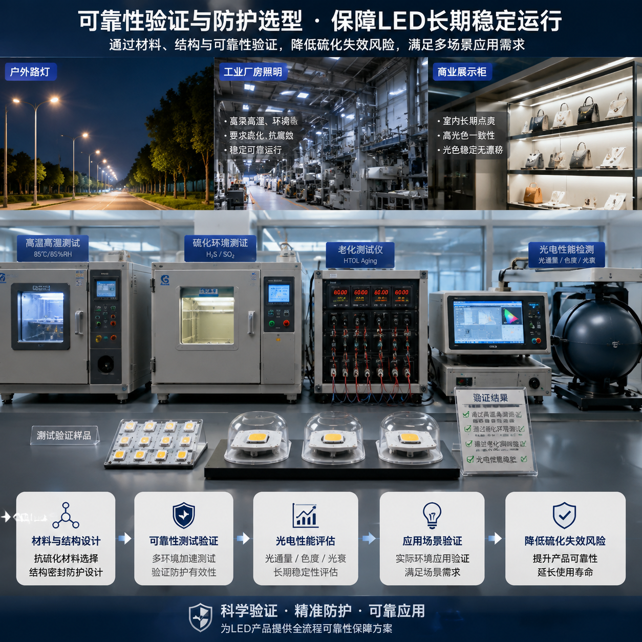 灯珠硫化失效防护封装方案(LED灯珠抗硫化封装解决方案)