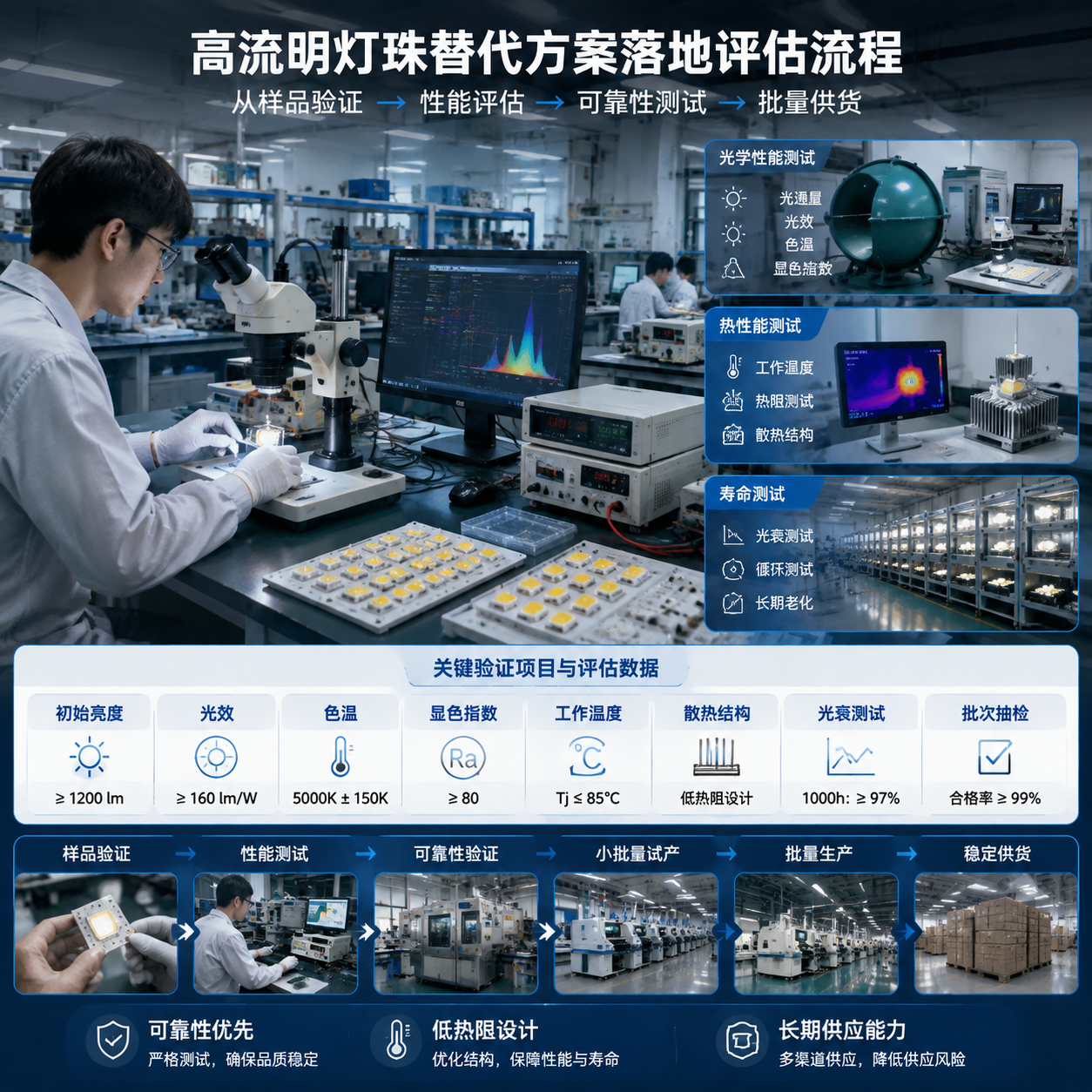 今日新闻：中之科技倒闭 高流明灯珠选型(2835/5050替代方案指南)