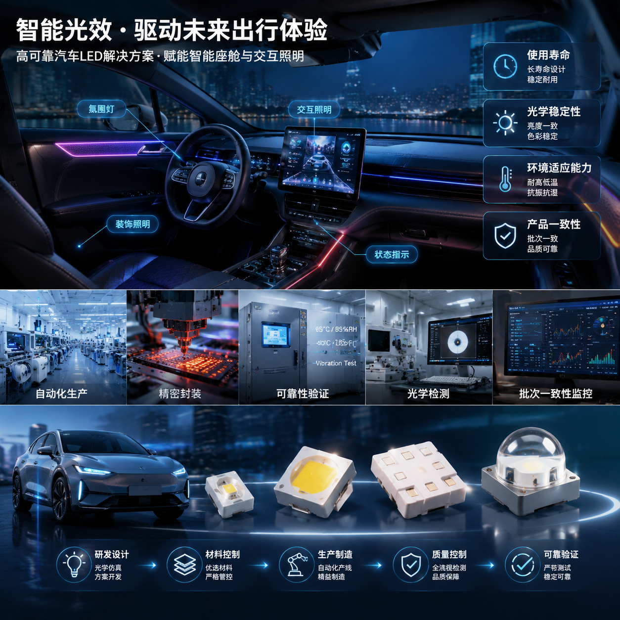 AEC-Q102车规可靠性验证(LED汽车应用可靠性要求)