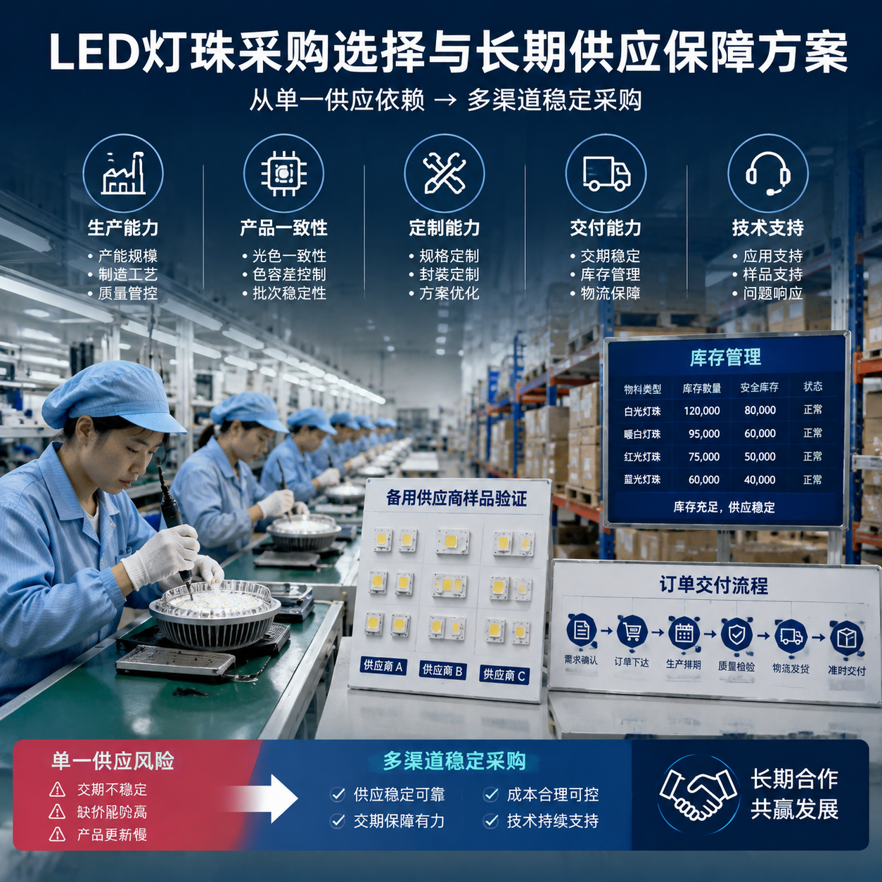 东莞中之科技倒闭 LED 灯珠货源(替代供应选择指南)