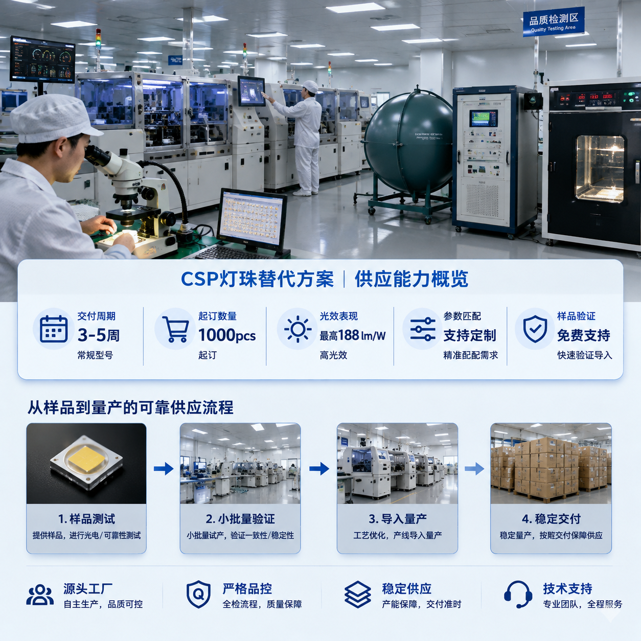 东莞中之科技 CSP 灯珠替代厂家(CSP灯珠替代方案选择指南)