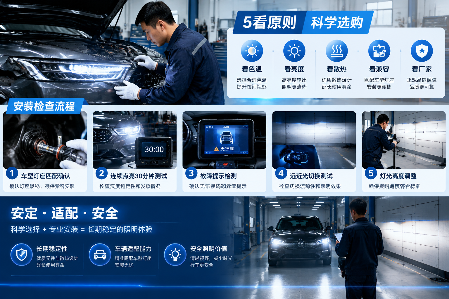 后市场改装车灯灯珠(选购避坑指南)