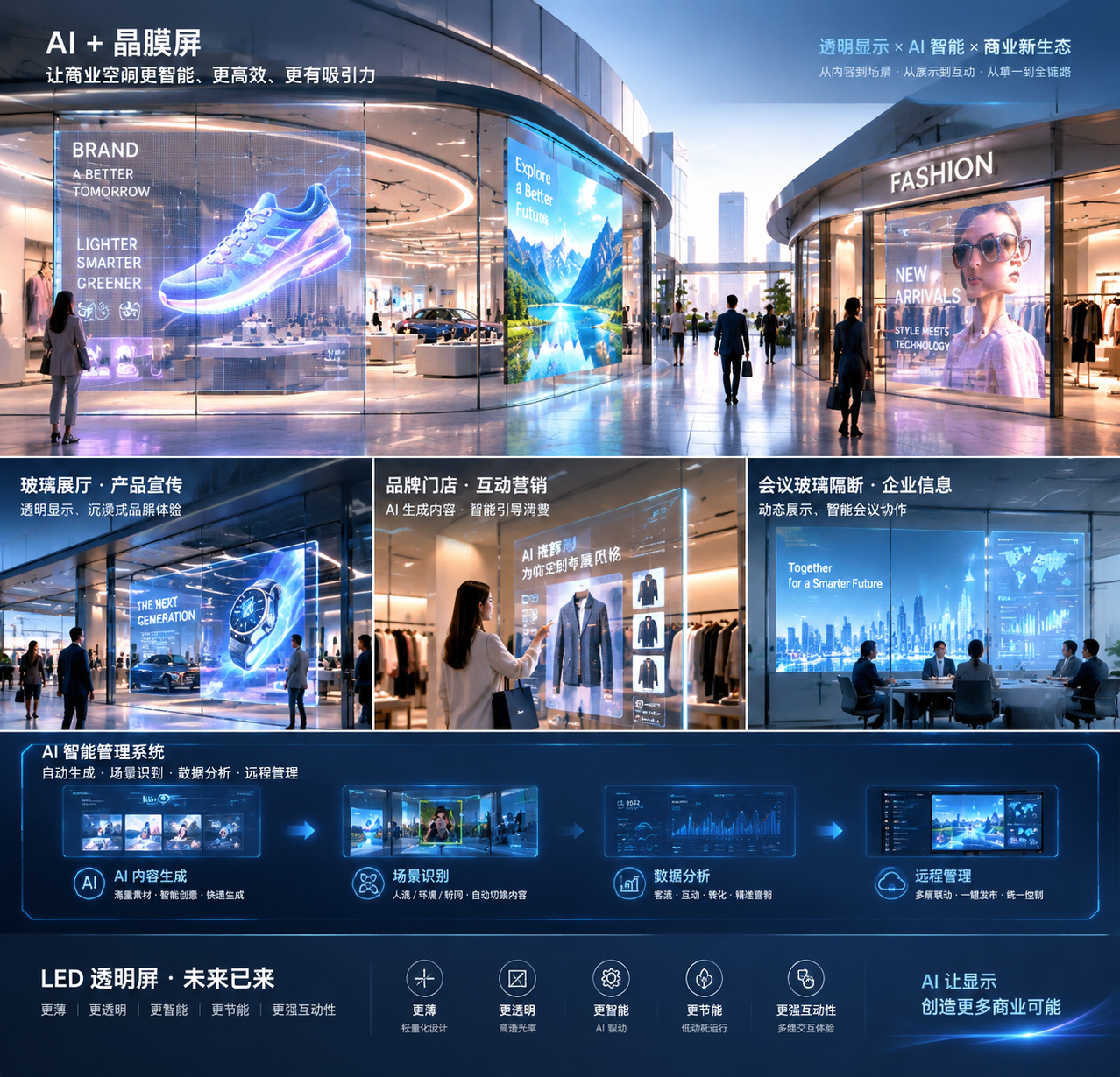 2026 LED行业新动向：晶膜屏加速落地(AI显示驱动商业空间升级)