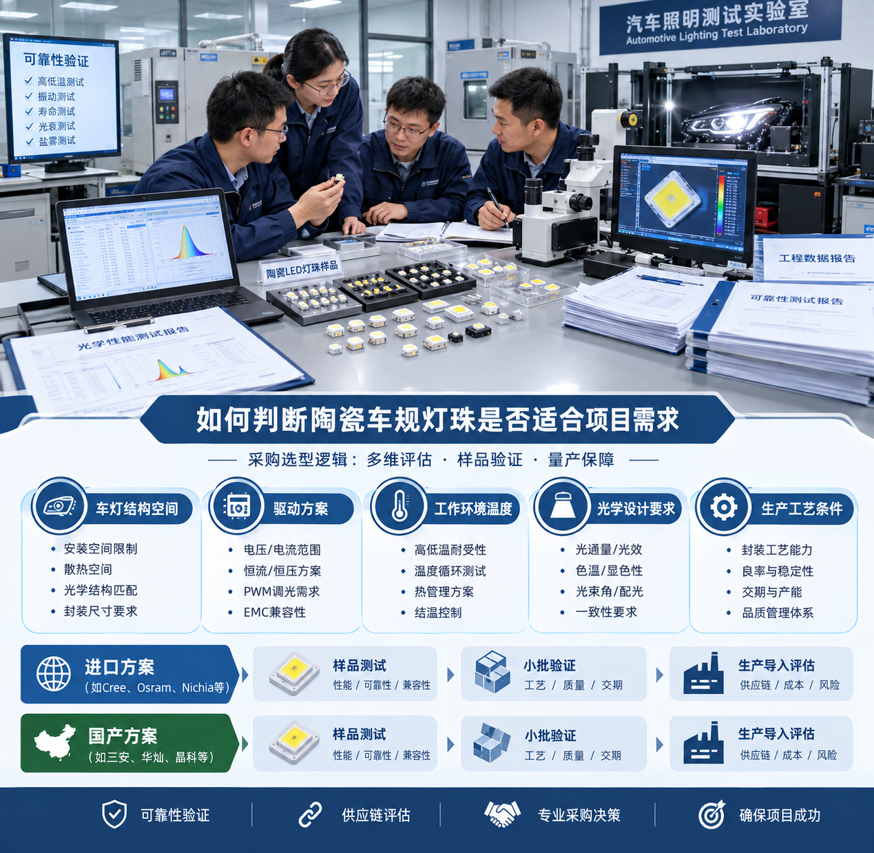 进口陶瓷车规灯珠价格承压(市场变化与选型分析)