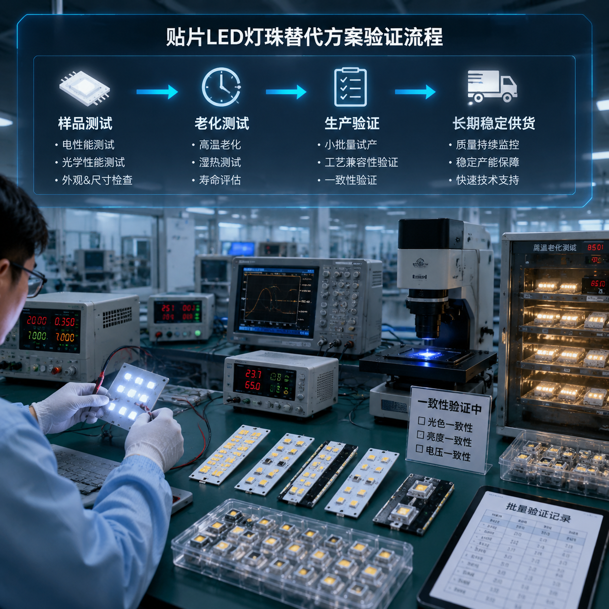 东莞中之科技停产贴片 LED 灯珠替代(稳定供应方案指南)