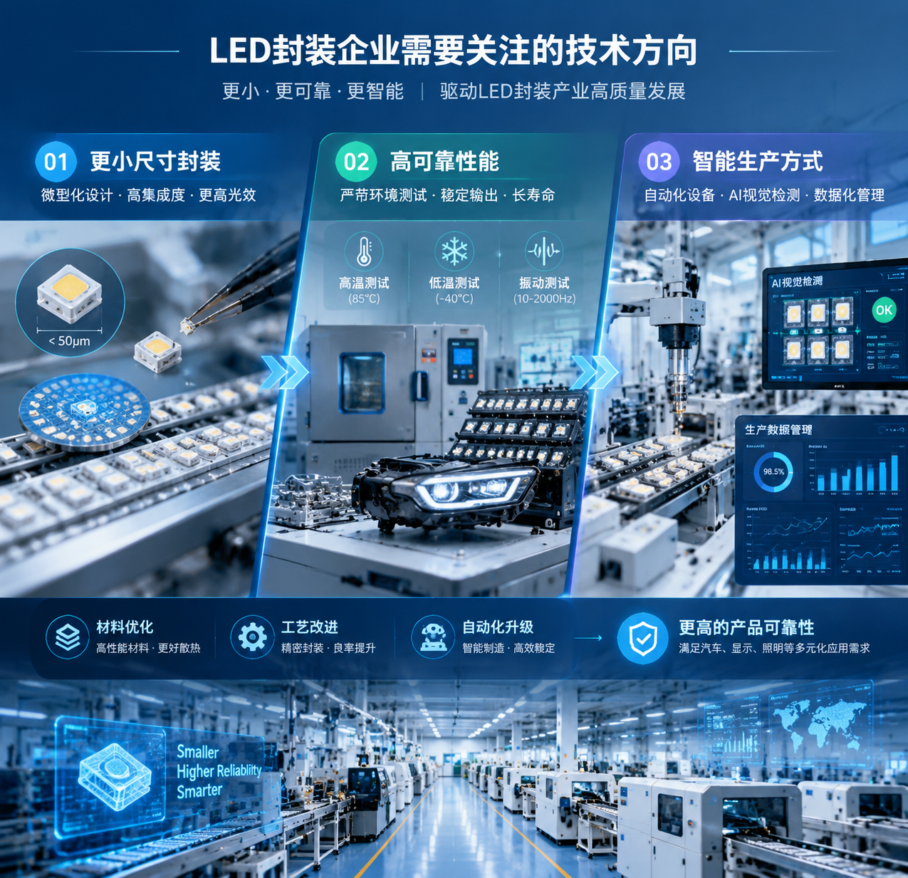 光博会看点｜Mini LED、车载 LED 最新进展(2026封装技术趋势)