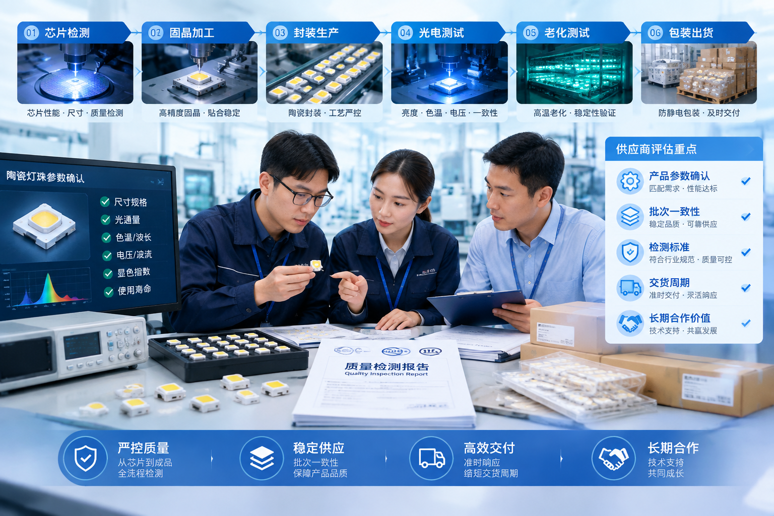 陶瓷灯珠批量供货(企业采购选型与供应管理指南)
