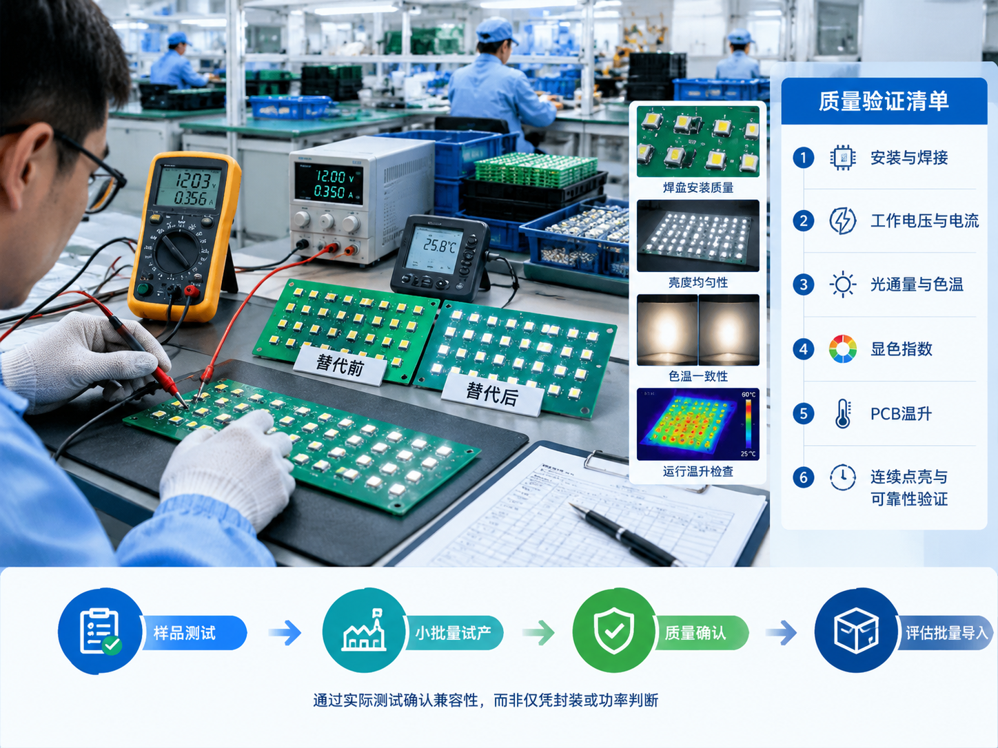 晶元 ES-2835 灯珠同参数替换（参数匹配与选型指南）