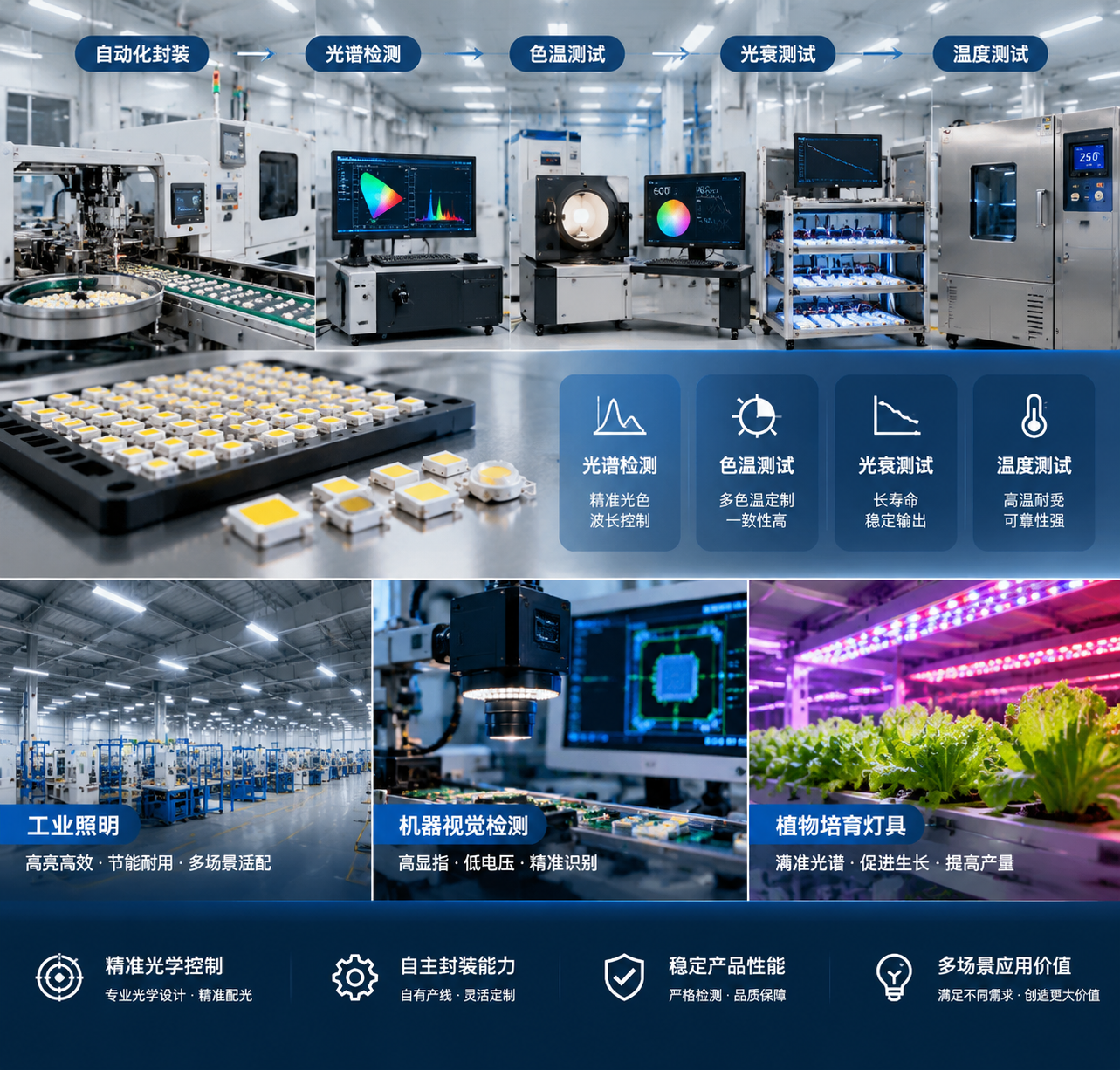 LED灯珠定制色温定制波长(精准光谱方案指南)