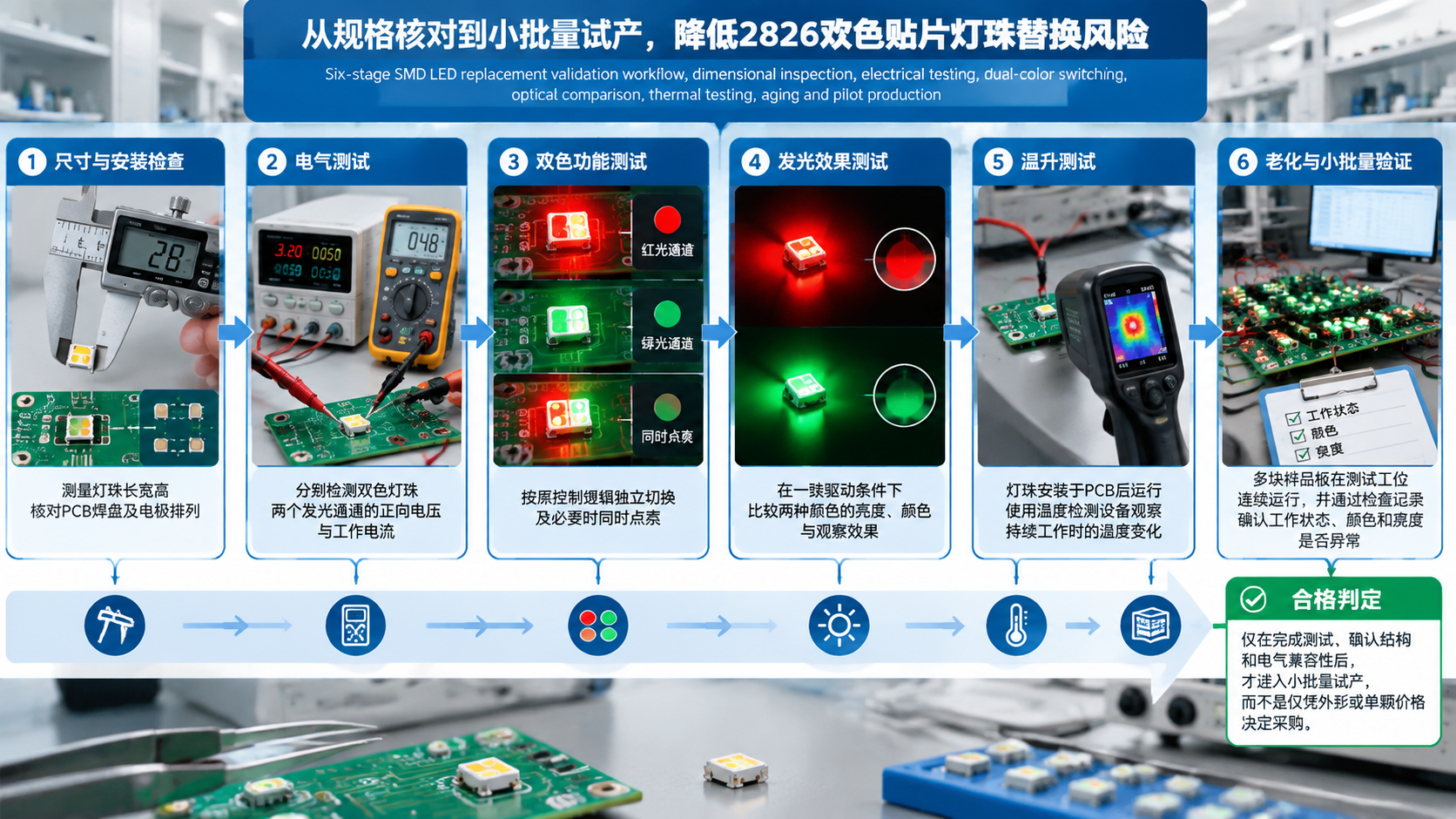 2826 双色贴片灯珠平替(型号对比与选型指南)