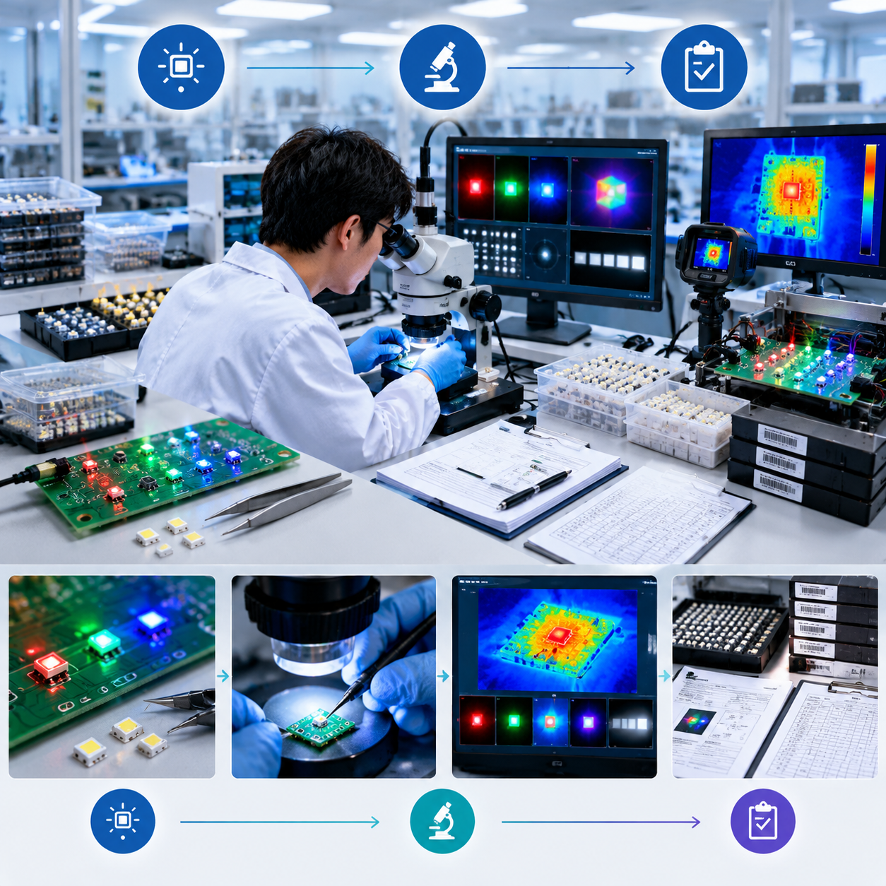 三安 2020RGB SMD 灯珠替代(参数匹配与选型指南)