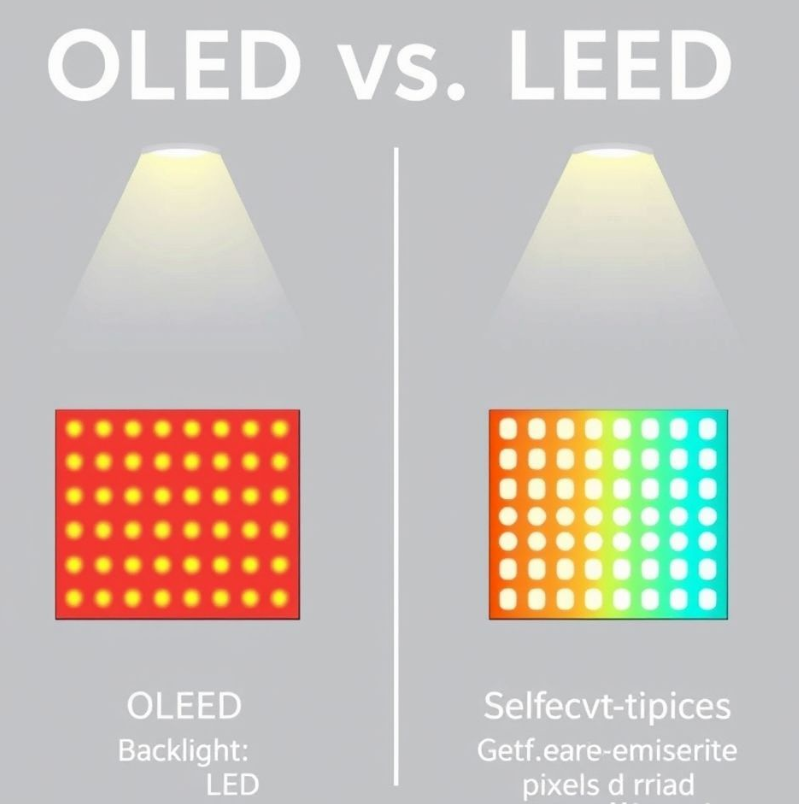 OLED和LED屏幕的区别你应该选哪个？