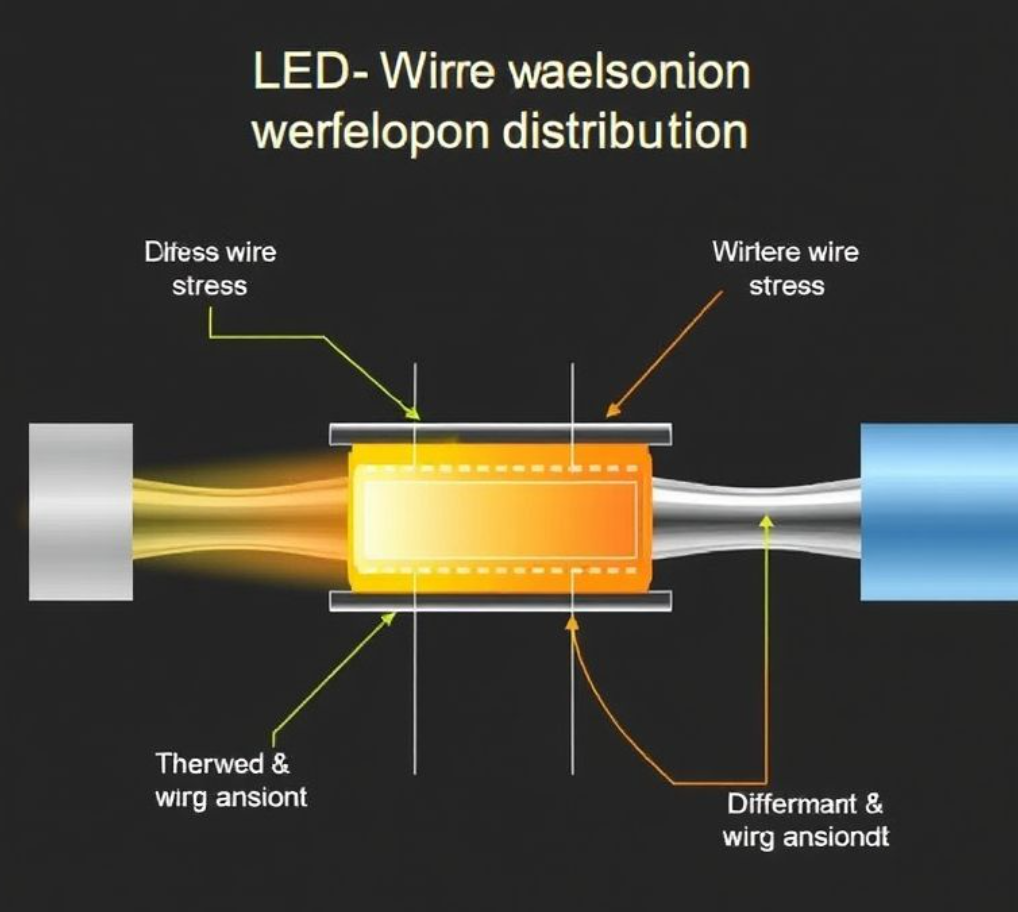 LED焊线长度与应力关系详解:为什么2.0-2.8mm是最佳区间?