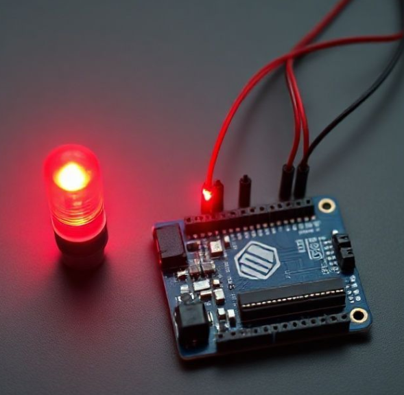 单片机点亮led灯c程序(手把手教你点亮第一个LED)