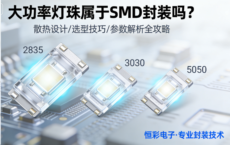 大功率灯珠属于SMD封装吗？技术、规格与应用深度解析