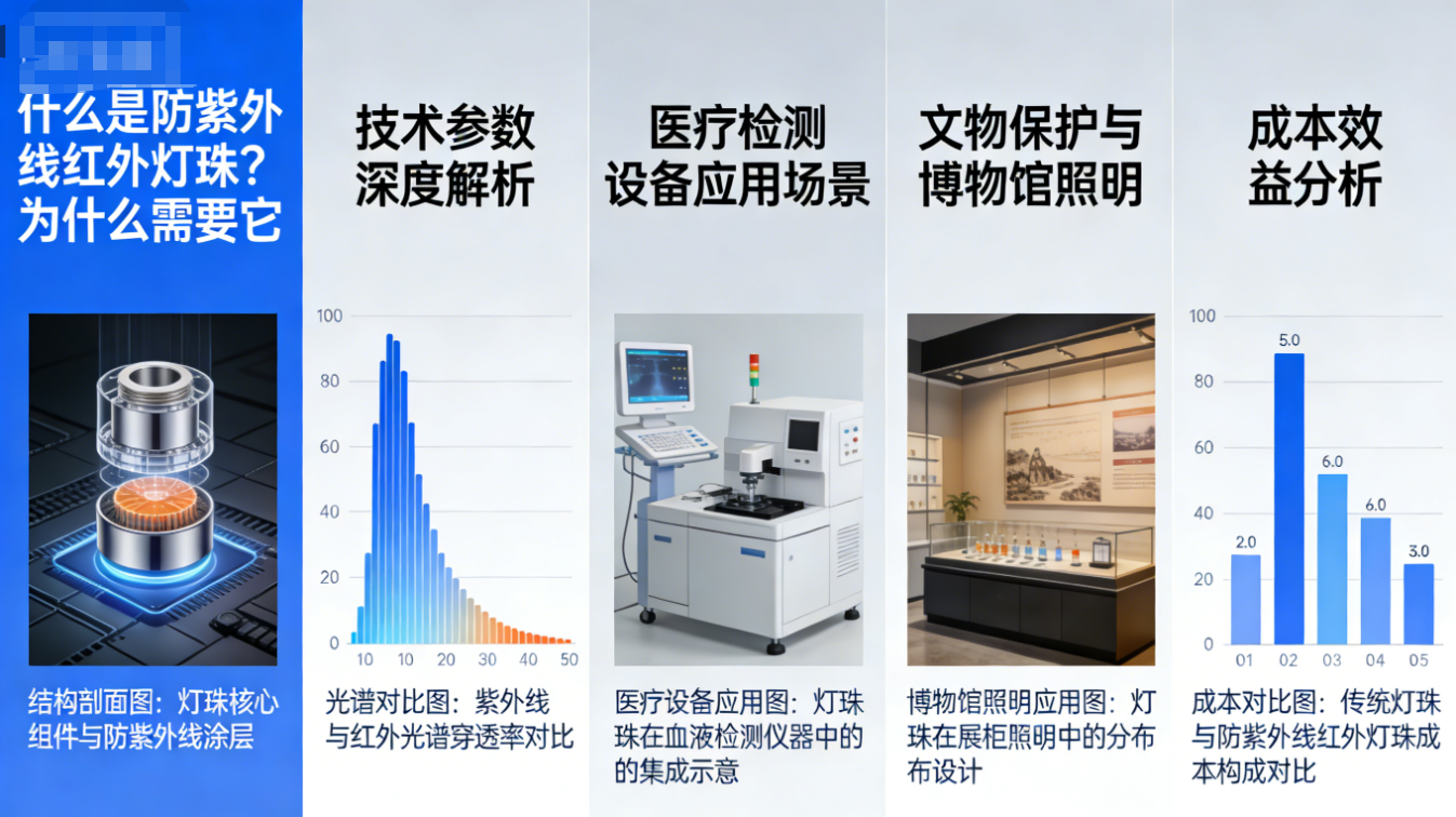防紫外线红外灯珠完全指南：技术参数、应用场景与选购要点