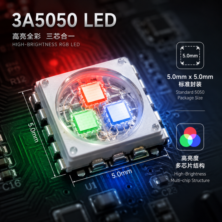 3A5050灯珠采购、参数与选型指南